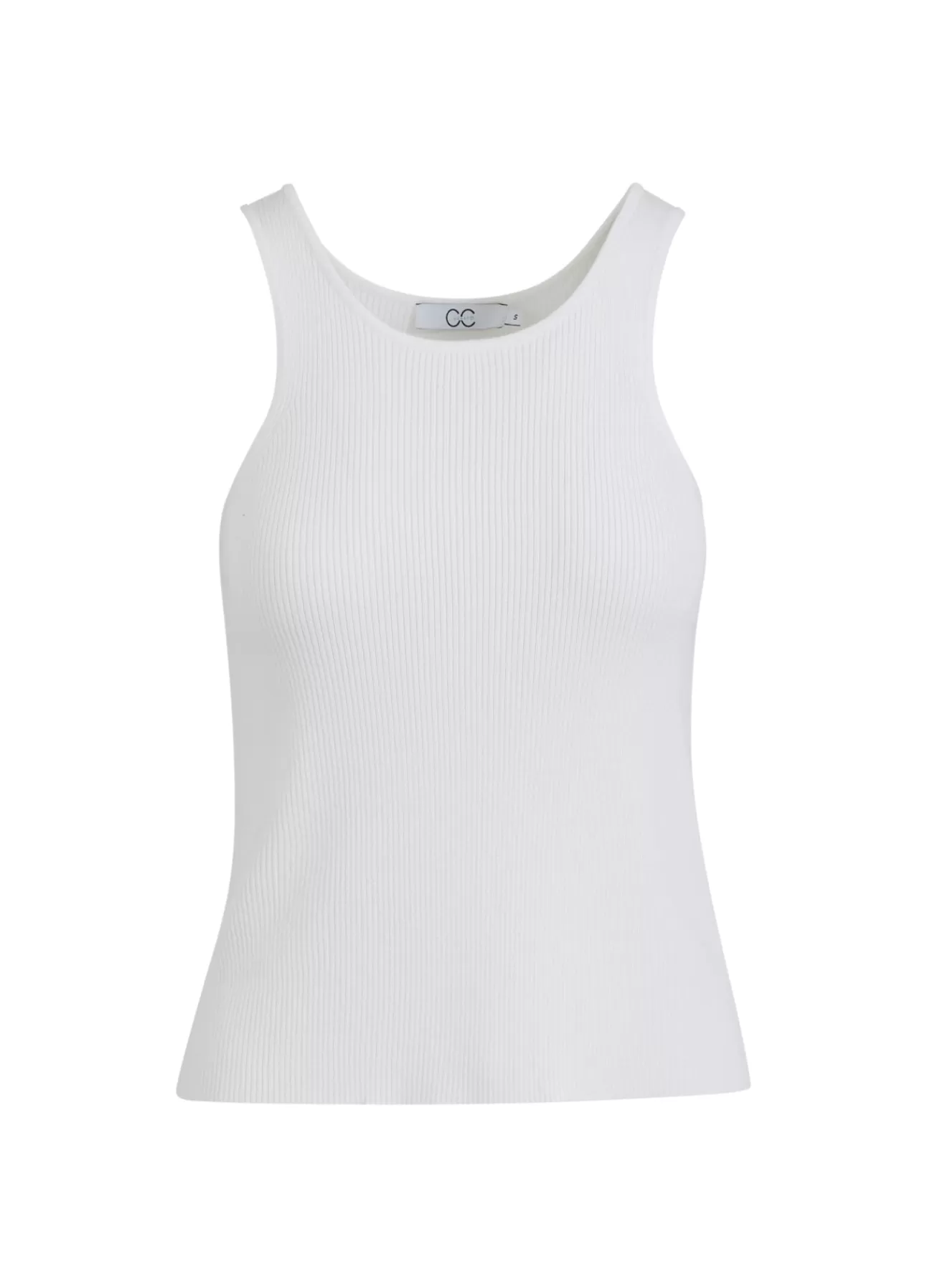 Kvinna Coster Copenhagen Stickat*Cc Heart Elena Halterneck Stickad Topp