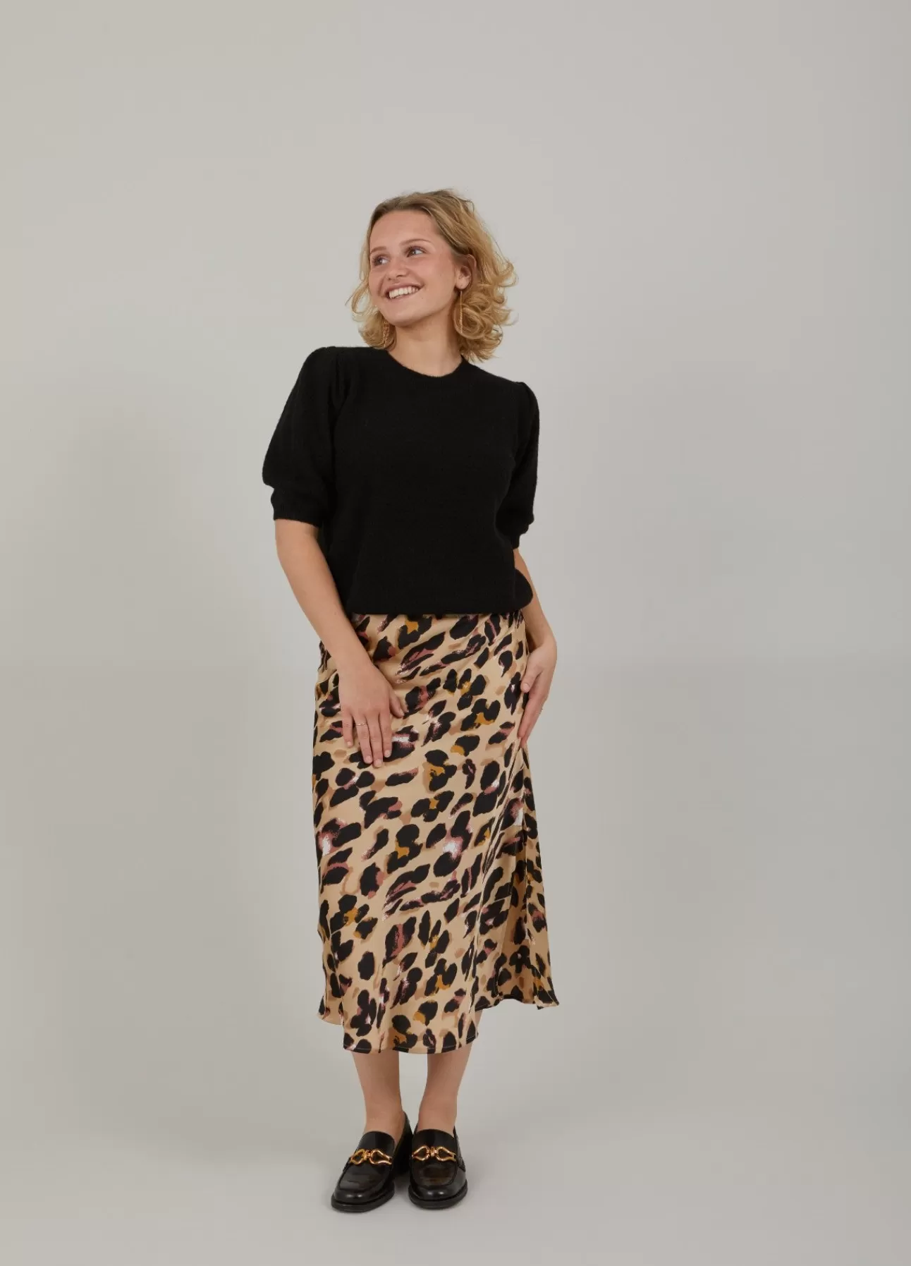 Kvinna Coster Copenhagen Stickat*Cc Heart Elsa Alpacka Topp