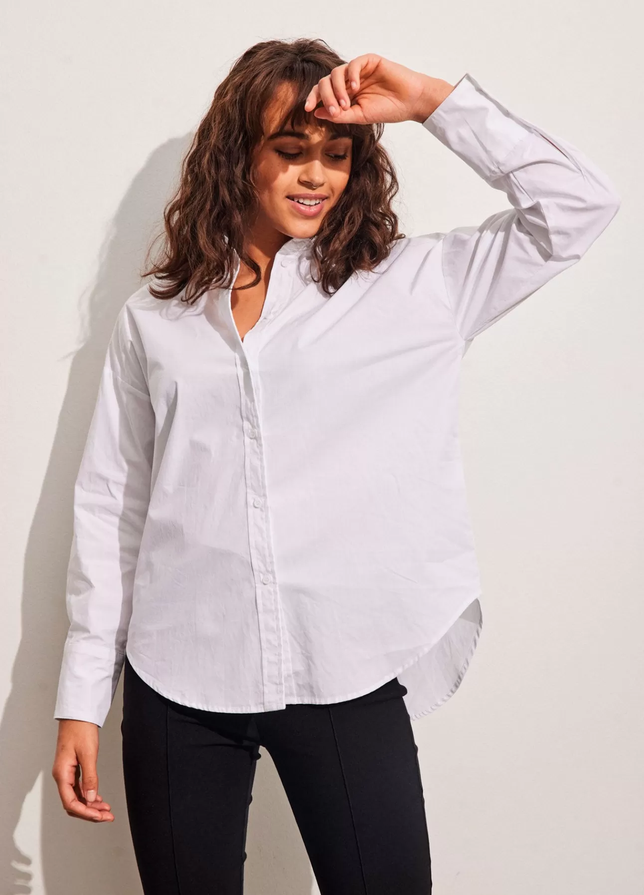 Kvinna Coster Copenhagen Skjortor & Blusar*Cc Heart Harper Oversized Bomullsskjorta