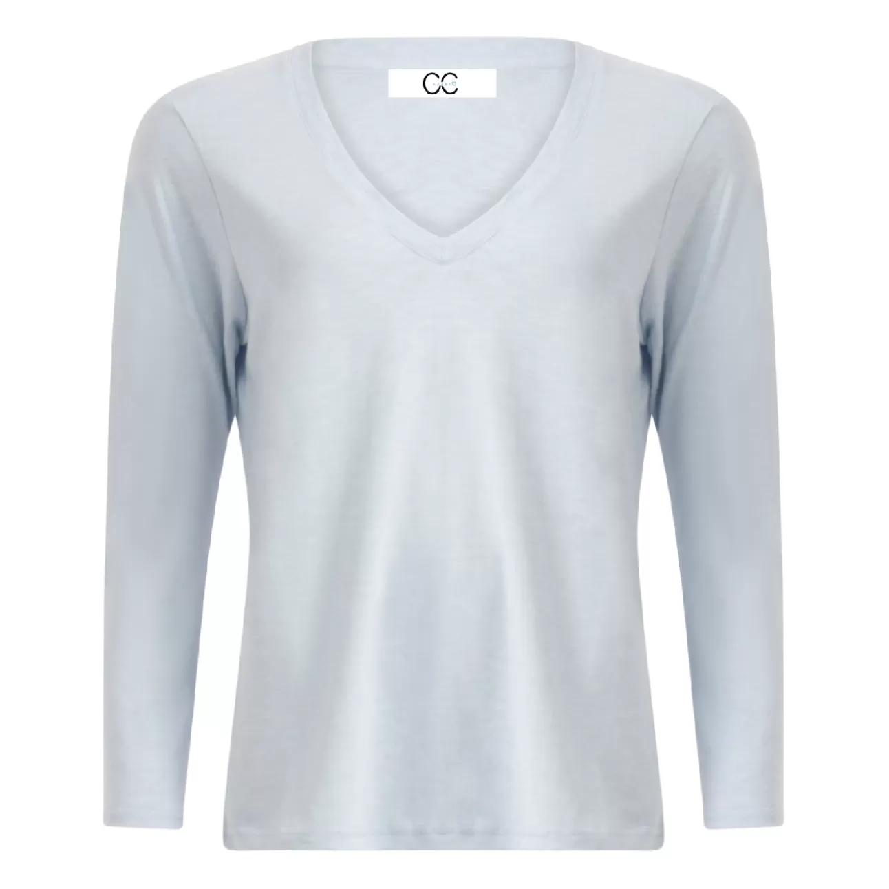 Kvinna Coster Copenhagen T-Shirts*Cc Heart Langarmad V-Ringad T-Shirt