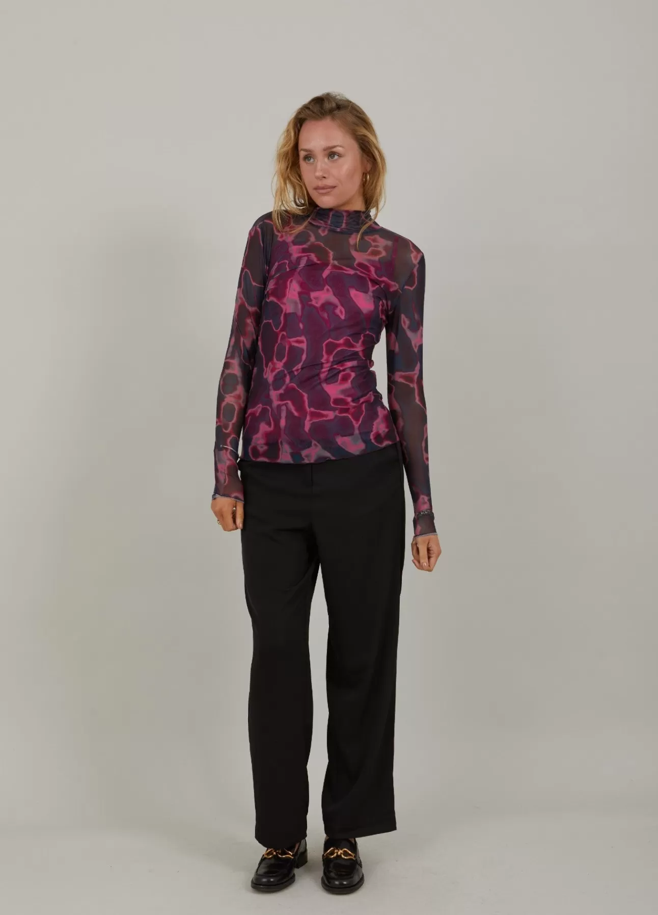 Kvinna Coster Copenhagen Skjortor & Blusar*Cc Heart Mesh Topp