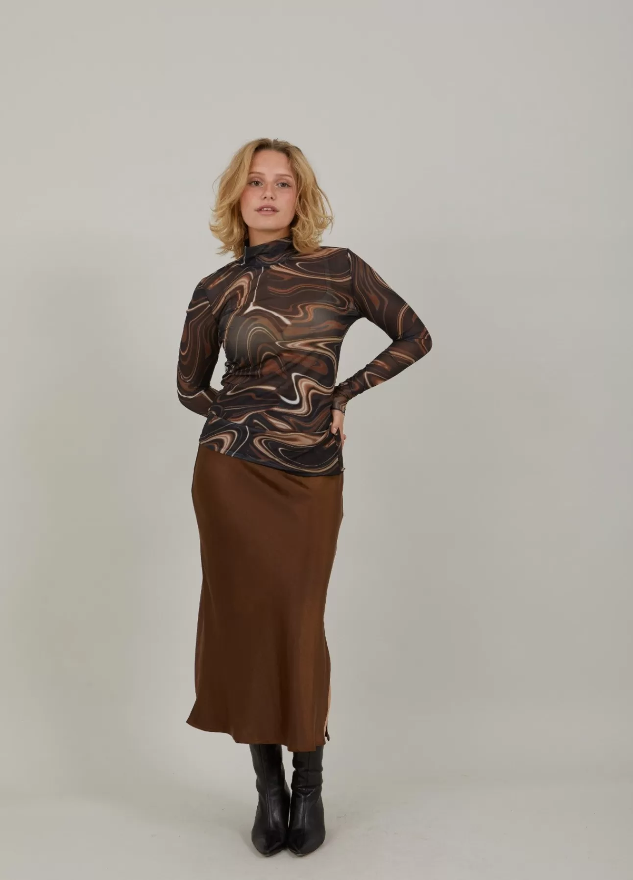 Kvinna Coster Copenhagen Skjortor & Blusar*Cc Heart Mesh Topp