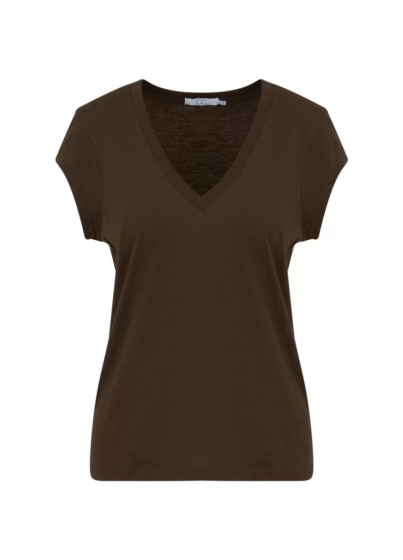 Kvinna Coster Copenhagen T-Shirts*Cc Heart V-Ringad T-Shirt