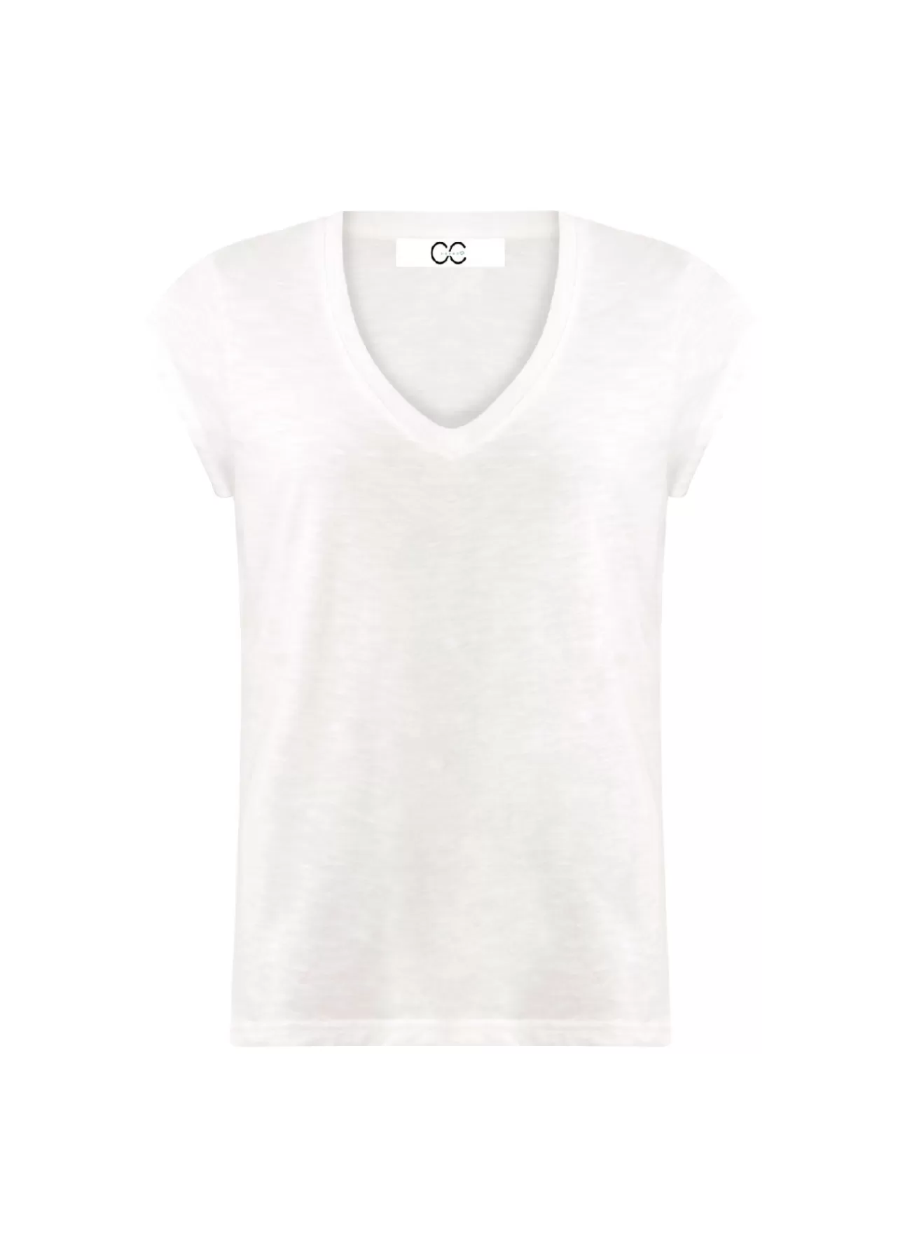 Kvinna Coster Copenhagen T-Shirts*Cc Heart V-Ringad T-Shirt