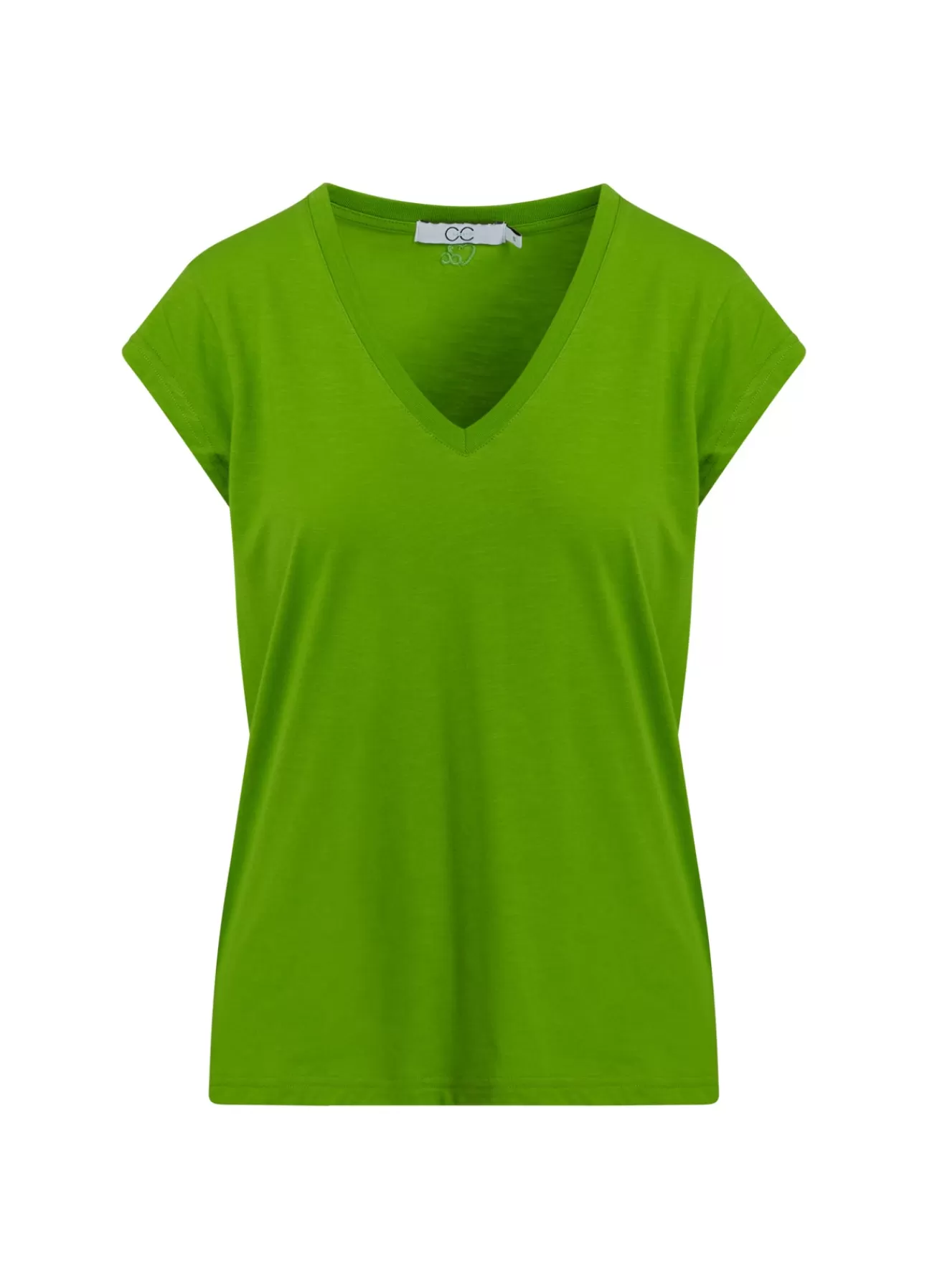 Kvinna Coster Copenhagen T-Shirts*Cc Heart V-Ringad T-Shirt