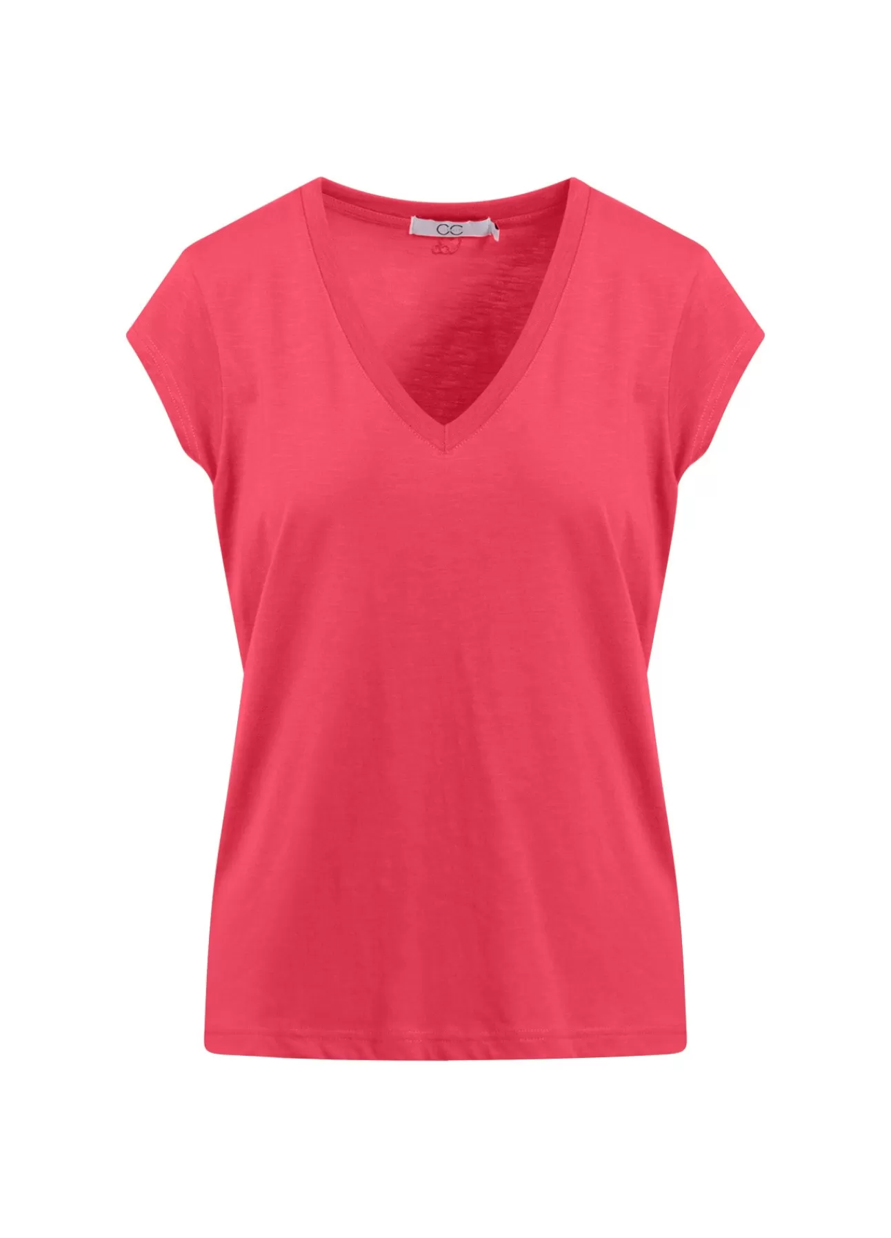 Kvinna Coster Copenhagen T-Shirts*Cc Heart V-Ringad T-Shirt