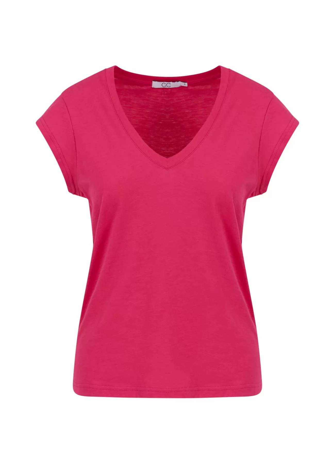 Kvinna Coster Copenhagen T-Shirts*Cc Heart V-Ringad T-Shirt