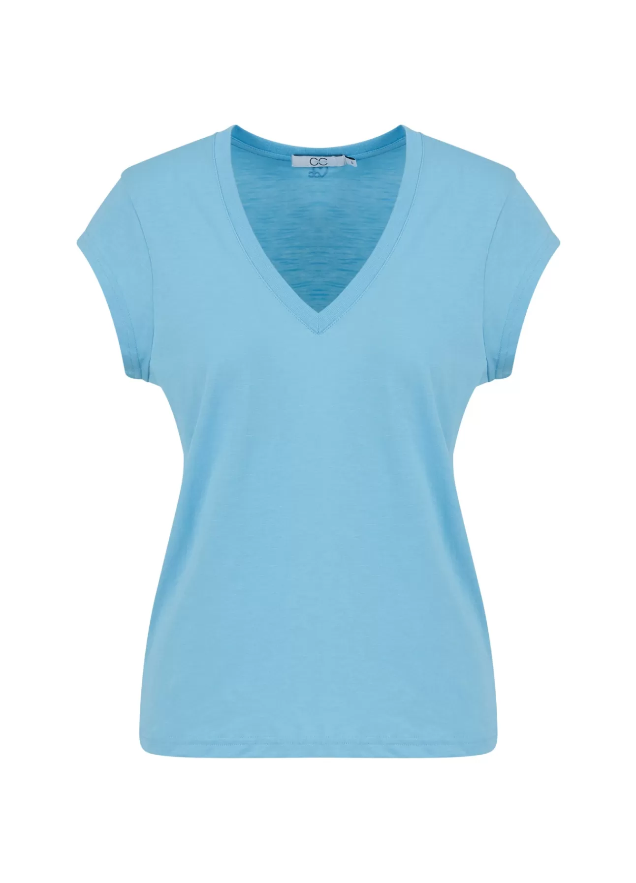 Kvinna Coster Copenhagen T-Shirts*Cc Heart V-Ringad T-Shirt
