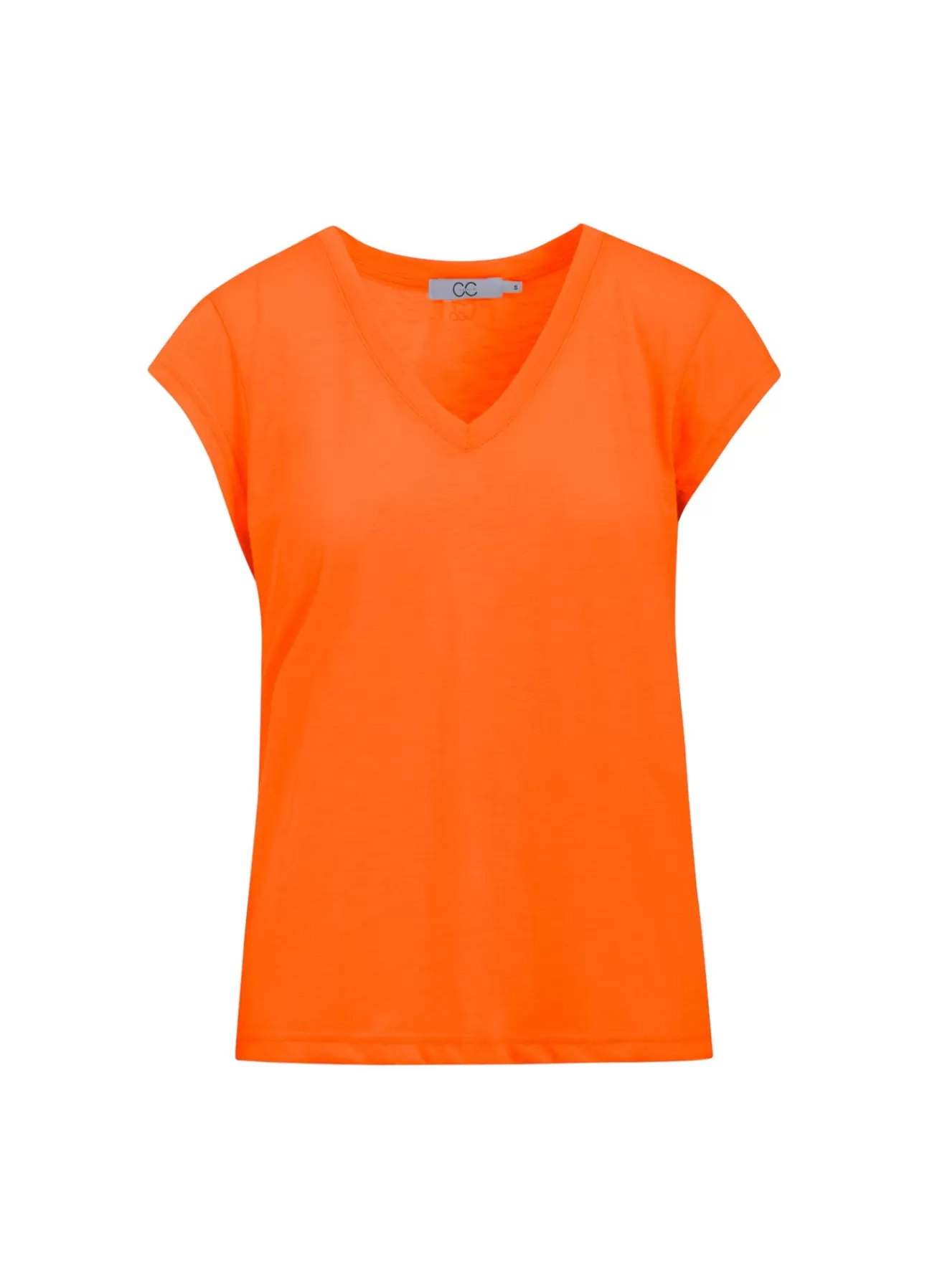 Kvinna Coster Copenhagen T-Shirts*Cc Heart V-Ringad T-Shirt