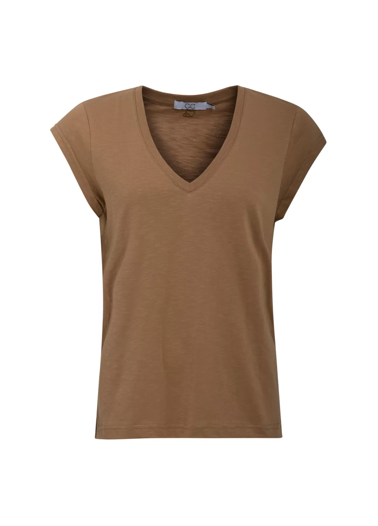 Kvinna Coster Copenhagen T-Shirts*Cc Heart V-Ringad T-Shirt