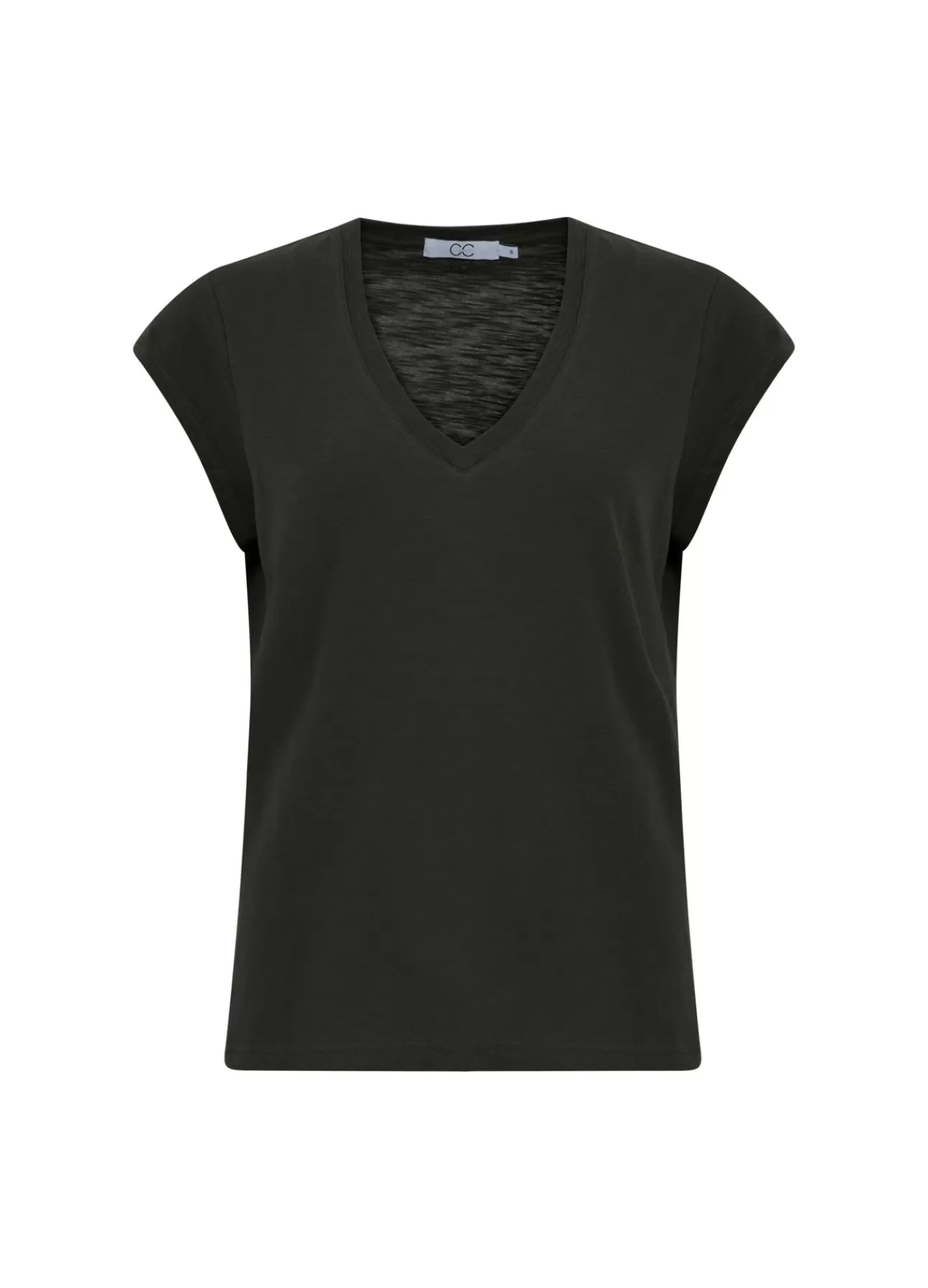 Kvinna Coster Copenhagen T-Shirts*Cc Heart V-Ringad T-Shirt