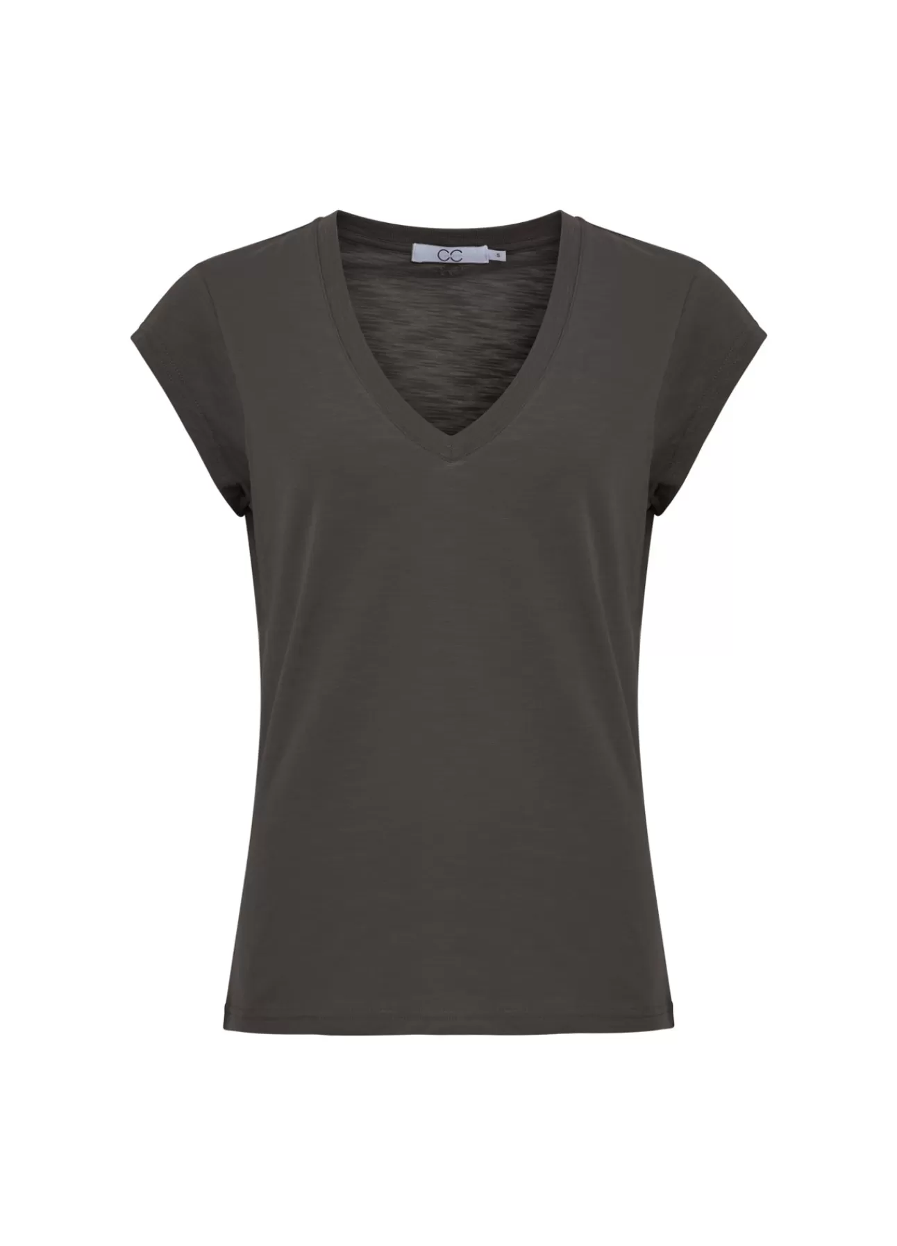 Kvinna Coster Copenhagen T-Shirts*Cc Heart V-Ringad T-Shirt