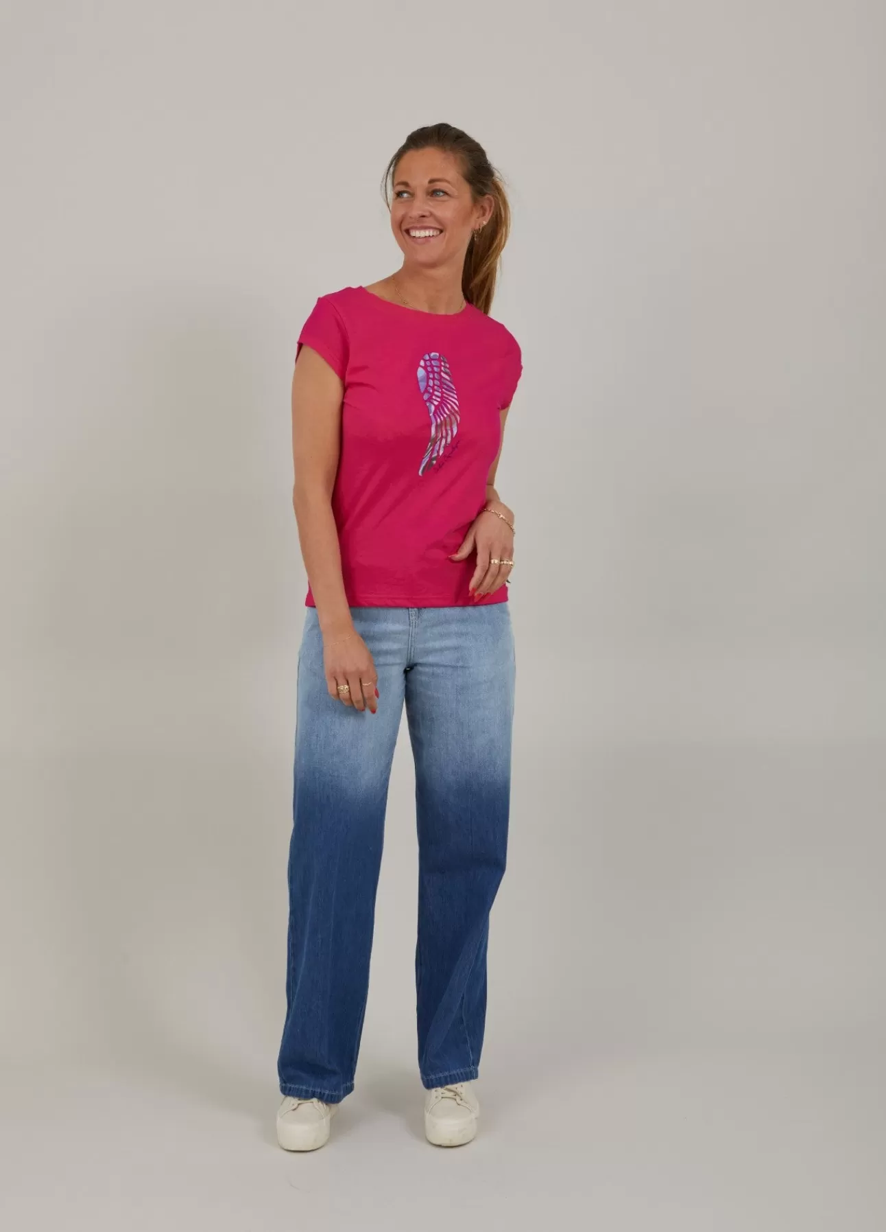 Kvinna Coster Copenhagen T-Shirts*Flow Wing T-Shirt