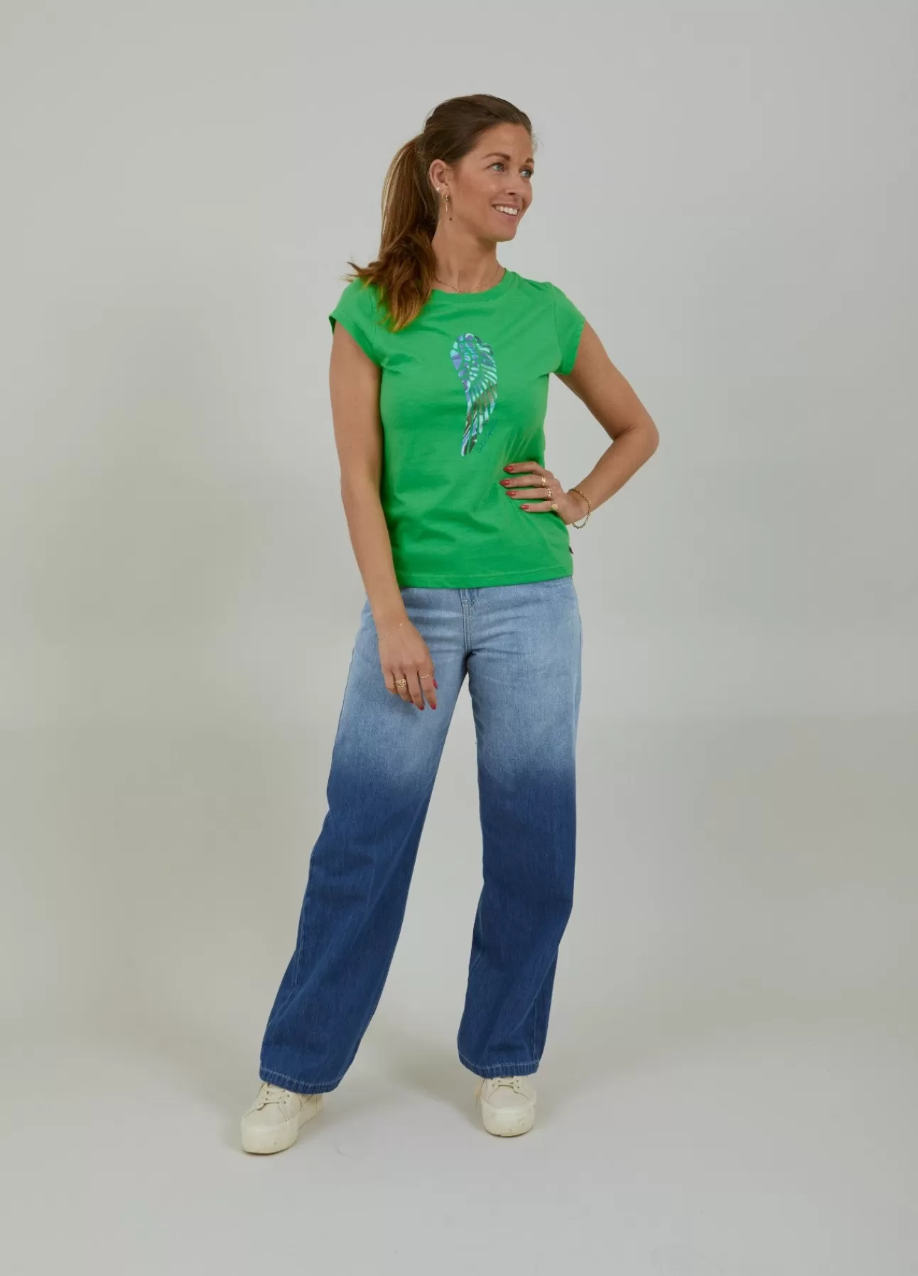Kvinna Coster Copenhagen T-Shirts*Flow Wing T-Shirt