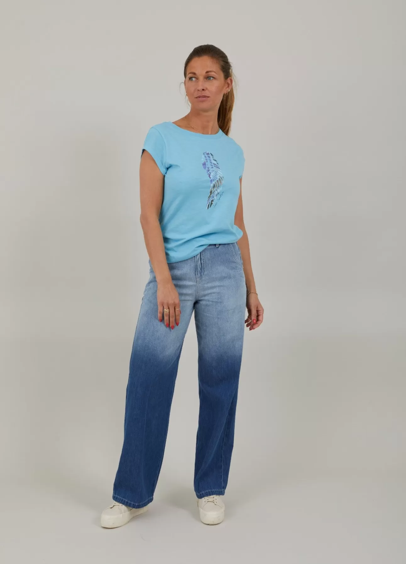 Kvinna Coster Copenhagen T-Shirts*Flow Wing T-Shirt