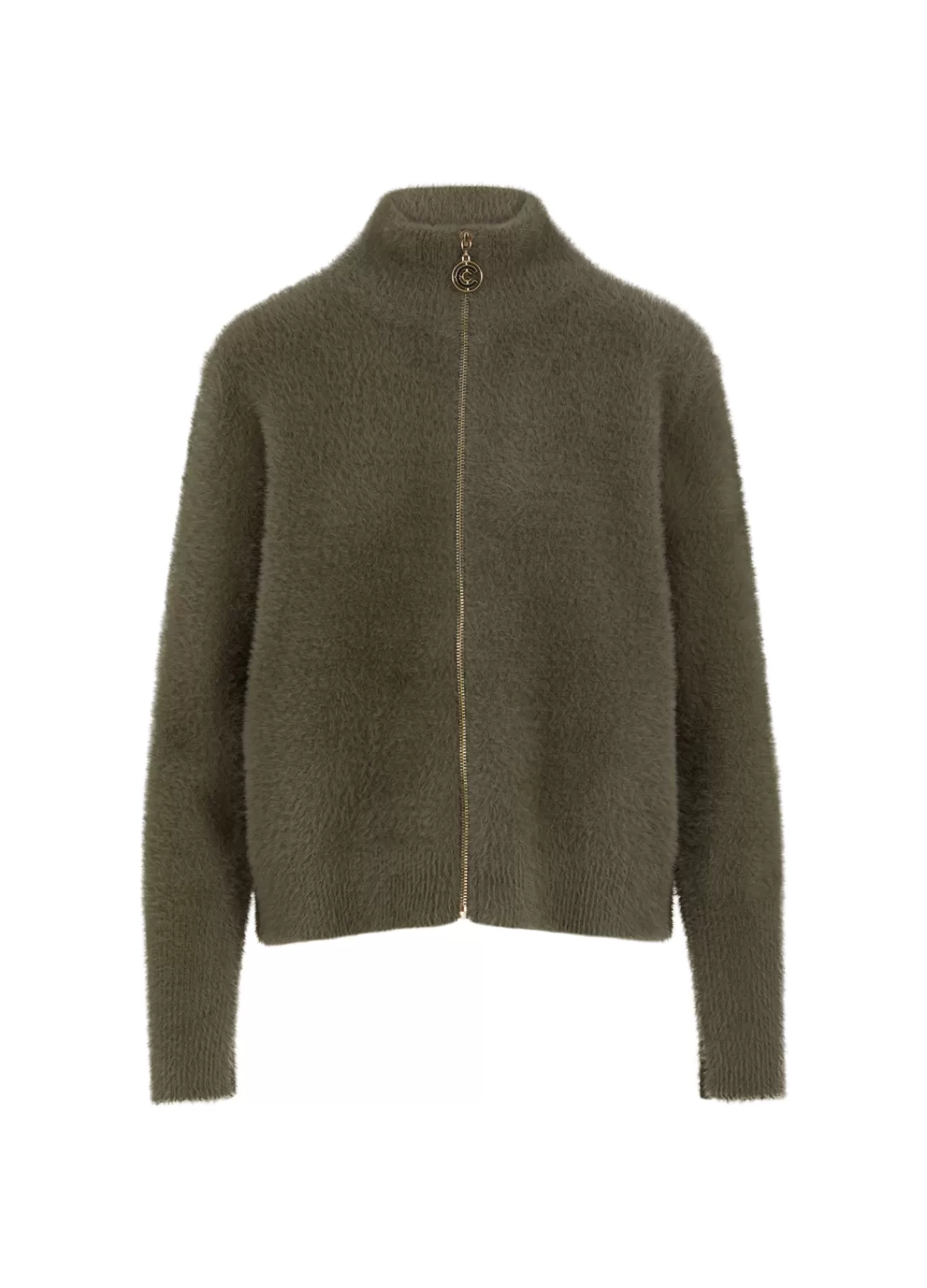 Kvinna Coster Copenhagen Stickat*Fluffig Stickad Kofta