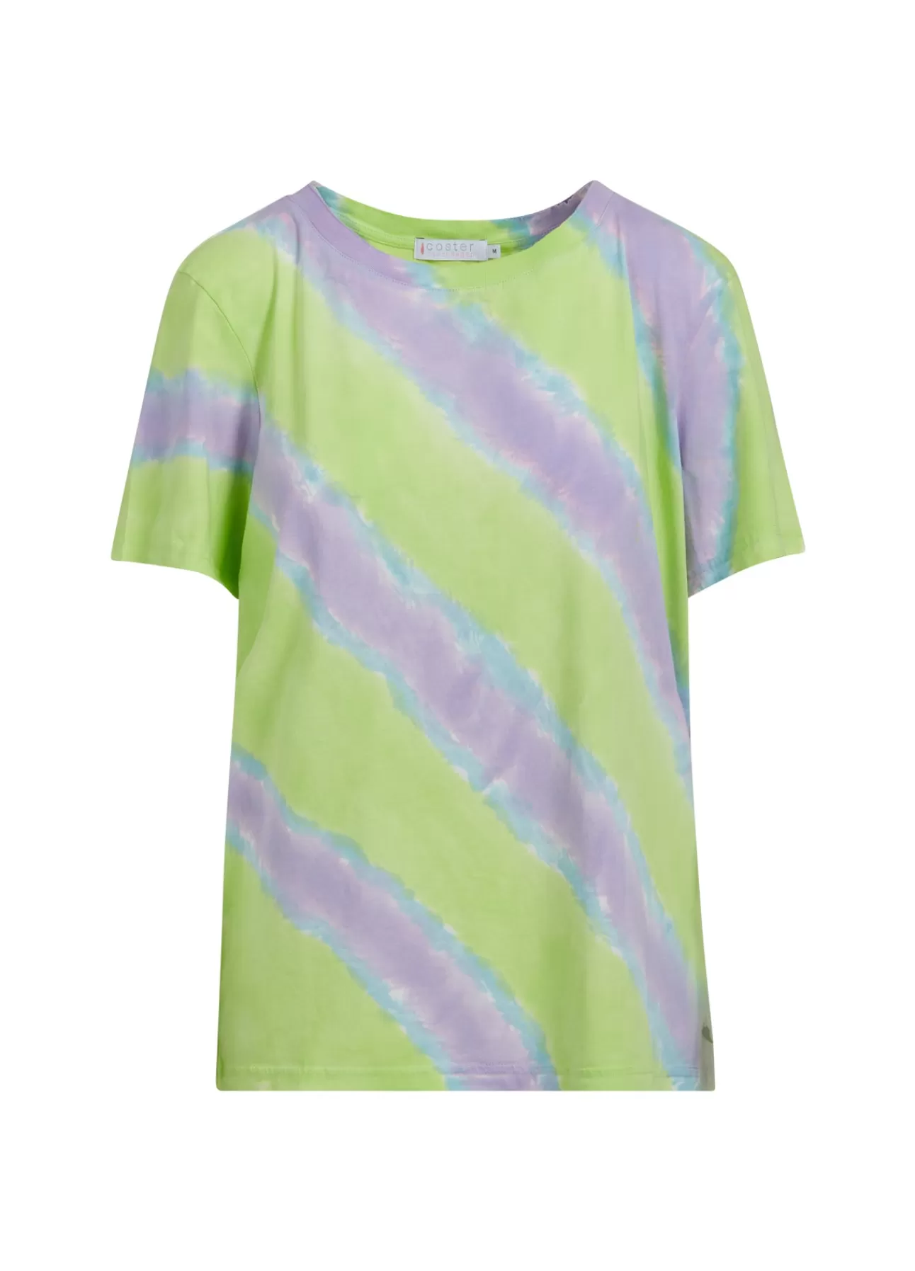 Kvinna Coster Copenhagen T-Shirts*T-Shirt M. Dip Dye-Tryck