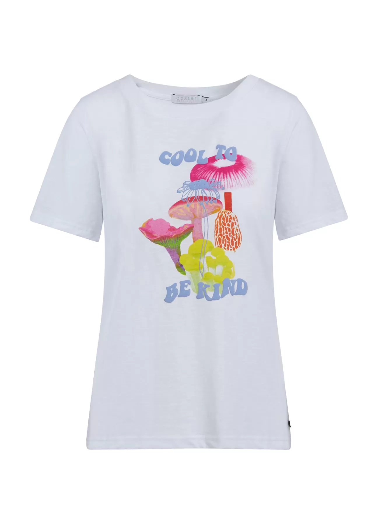 Kvinna Coster Copenhagen T-Shirts*T-Shirt M. Svamp-Tryck
