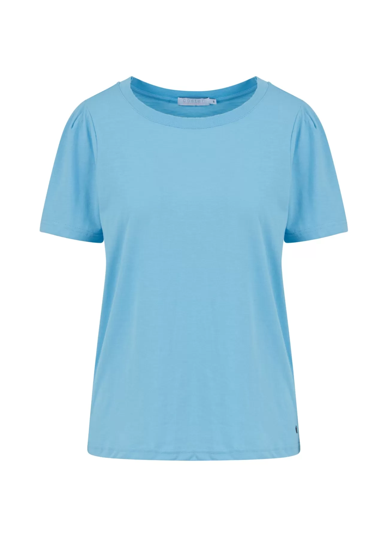 Kvinna Coster Copenhagen T-Shirts*T-Shirt Med Plisseringar