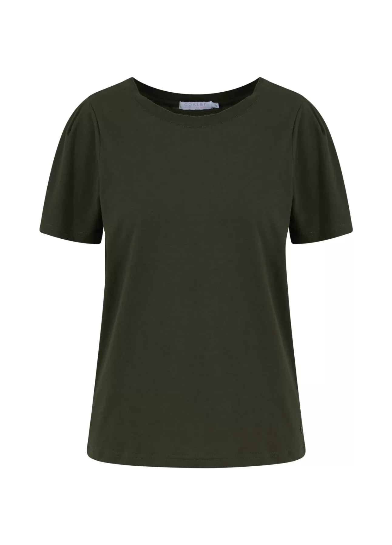 Kvinna Coster Copenhagen T-Shirts*T-Shirt Med Plisseringar