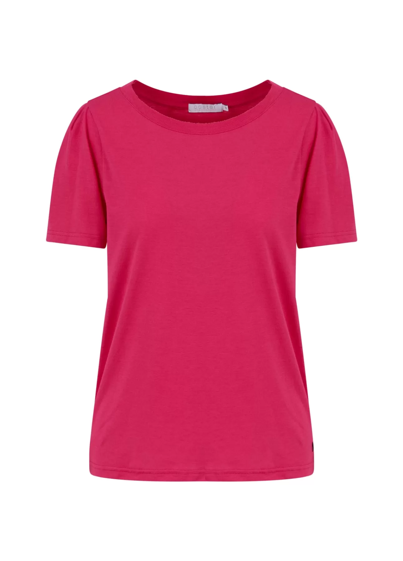 Kvinna Coster Copenhagen T-Shirts*T-Shirt Med Plisseringar